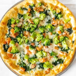 SM Vegetable White Pizza